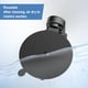 thumbnail image 4 of Soporte para detector de radar de parabrisas, adecuado para Escort MAX,MAX 2,2015-2019 MAX360 Base de montaje con ventosa de radar, con conexión de placa deslizante (no aplicable a los modelos MAX 3 y, 4 of 5