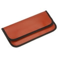 thumbnail image 1 of Unique Bargains Faraday Bag RFID Signal Blocking Pouch Fiberglass Wallet 7.87 Inch Anti-Radiation Anti-Tracking Anti-Spying Orange, 1 of 5