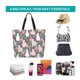 thumbnail image 5 of Balery Llamas Bolsa Tote Estilo Estético con Cremalleras, Bolsa de Hombro, Bolsa de Compras Grande y Plegable, 5 of 7
