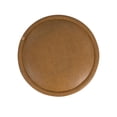thumbnail image 3 of Otomana de almacenamiento HomePop redonda de piel sintética Carmel, 3 of 4