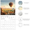 thumbnail image 4 of Graphique 2026 Passport to the World Wall Calendar - 12” x 12” - Thick Paper - Home & Office Organizer - Large Monthly Grid - 3 Languages & Marked Holidays - 4 Month Preview Page for 2027, 4 of 6