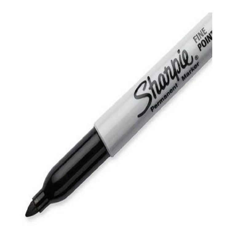 Sharpie Black Fine Point Permanent Markers (2-Pack) 30162PP - The Home Depot