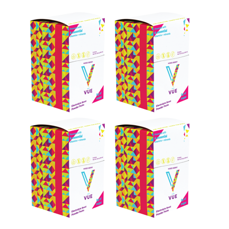 VUE Electrolyte Boost Drink Mix Packets  Multivitamin Nutrition Supplement Powder Pack for Water  Non-GMO  ZERO Sugar  Mixed Berry  60-Pack