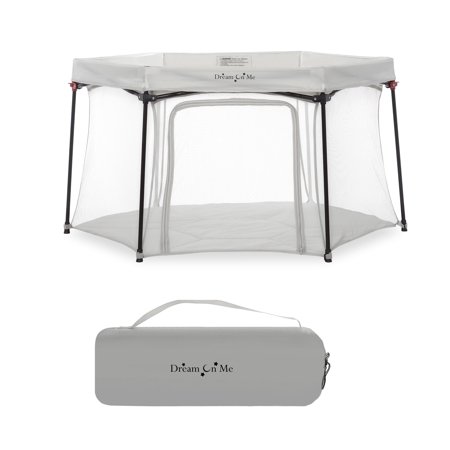 Dream On Me Onyx Playpen, Gray