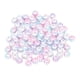 thumbnail image 2 of 50/100/200 / 500 Uds. sueltas de plástico para enhebrar espaciadoras artesanales 6mm rosa púrpura azul Zulema Perlas sueltas de perlas de imitación, 2 of 7