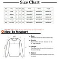 thumbnail image 3 of Nouveaux Hauts pour Femmes 2023 Chemises d'Été Col Rond Manches Longues Hauts Blouse Imprimée Coupe Décontractée Chandail en Molleton Oversize pour Femmes, 3 of 6