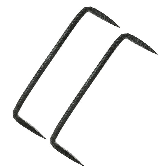 Masteelf 2pcs Double Pin Nails Heavy Duty Pointed Tips for Woodworking