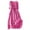 Pink, variant on Clothing Women's Casual Dress,Women's Cotton And Linen Solid Color Retro Pleated Lace Up Casual Dress With Pockets