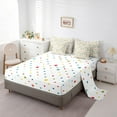 thumbnail image 5 of Castle Fairy Chic Floral Flowers Bedding Comforter Set 7-Piece for Female Men Women,Botanical Plants King Bedding Sets,Spring Garden Ultra Soft Bed Sheets,Luxury Bedroom Decor,Reversible, 5 of 8