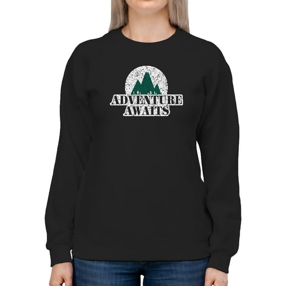 Looking Forward Adventure Sweatshirt Women -GoatDeals Designs, Female x-Large