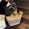 thumbnail image 7 of STYLAGO Straw Beach Bags for Women Summer Woven Tote Bag Shoulder Handbags Large Beach Bag for Holiday, 7 of 7