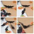 thumbnail image 2 of 4pcs Halloween Acrylic Bat Sign Tabletop Acrylic Bat Sign Halloween Party Ornaments, 2 of 9