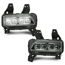 Front LED Driving Lamp Fog Light Kit Left & Right Fit For 2020-2022 Kia Telluride