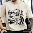 thumbnail image 2 of Respect The Local Cryptid Squad T-Shirt, Funny Bigfoot Alien Mothman Meme Tee, 2 of 6