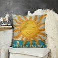 thumbnail image 2 of YINGXI Summer Pillow Covers Throw Pillowcases Summer Farmhouse Cushion Case Decor for Sofa Couch 22x22in, 2 of 5