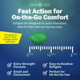 thumbnail image 5 of NUVICARE Extra Strength Gas Relief - Simethicone 125mg Softgels - Fast Anti Gas Bloating Relief - Compare to The Active Ingredient in Anti Gas Pills - Stomach Gas Relief for Adults (2 Pack), 5 of 8