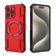 thumbnail image 2 of Designed for iPhone 15 Pro Max Magnetic Phone Case,Compatible with Mag-Safe,Military-Grade Protection,Heavy Duty Shockproof Anti-fall Tough Rugged Dropproof Phone Case for iPhone 15 Pro Max,Red, 2 of 11