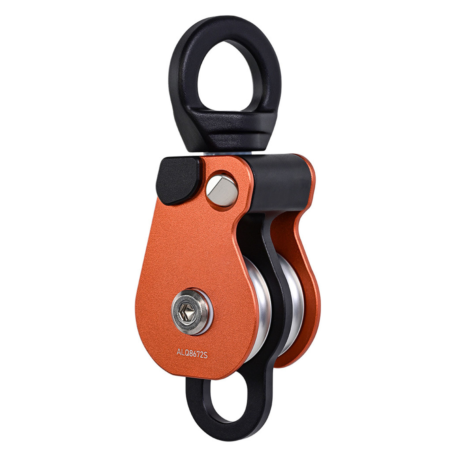 High Capacity Swivels Pulley 360 Rotation Multifunctional Outdoor Pulley for Hiking and Travel with Quick Installation