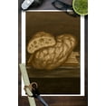 thumbnail image 3 of Ciabatta Bread, Oil Painting (9x12 Wall Art Print, Home Decor), 3 of 3