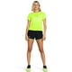 thumbnail image 2 of Pantalones cortos Under Armour para mujer Fly by Black/Yellow M, 2 of 5