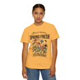 thumbnail image 3 of Boho Style Flowers Comfort Colors Unisex Cotton Short Sleeve Shirt, S - 4XL, 3 of 4