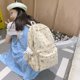 thumbnail image 1 of Flower Printed Backpack Computer Backpack Soft Breathable and Smell-Free Bag for Shopping Outdoor Activities, 1 of 4