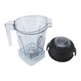 thumbnail image 1 of Blender Container, ABS Rubber Leakproof 48oz Comfortable Handle Clear Blender Accessories Sealing Clip  for Replacement, 1 of 7