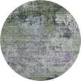 thumbnail image 2 of Addison Rugs Mayfield Premium Machine Washable Transitional Abstract Fern Round Rug, 8' x 8', 2 of 6