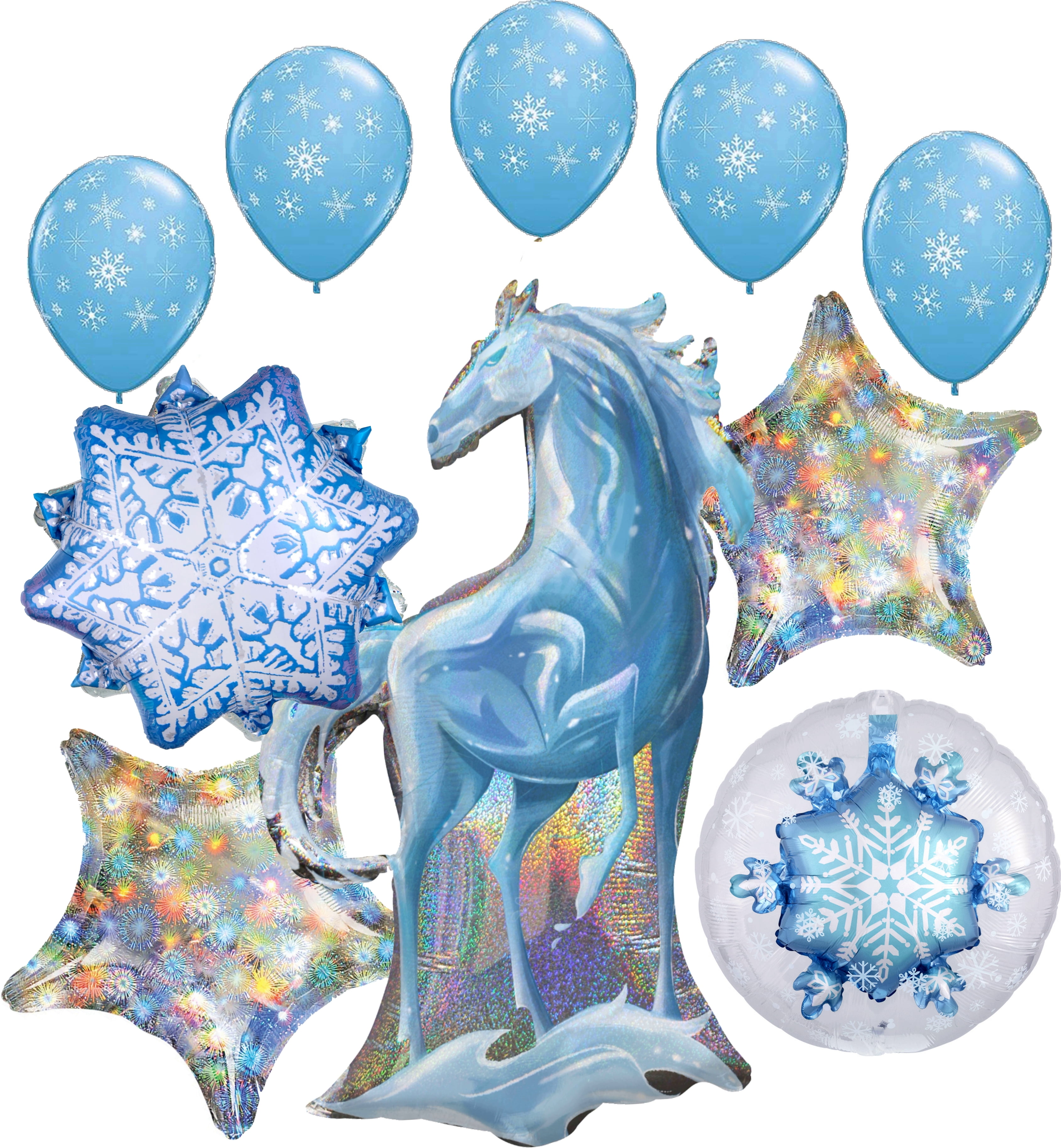 Frozen 2 Party Supplies Nokk the Water Spirit Balloon Decoration 4th Birthday