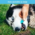 thumbnail image 3 of Dog and Cat Toothbrush Dog Toothbrush and Cat Toothbrush - 360 Degree Cleaning for Dog and Cat Hygiene and Health - Dog Toothbrush Dog Teeth Finger Caddy - Blue, 3 of 3