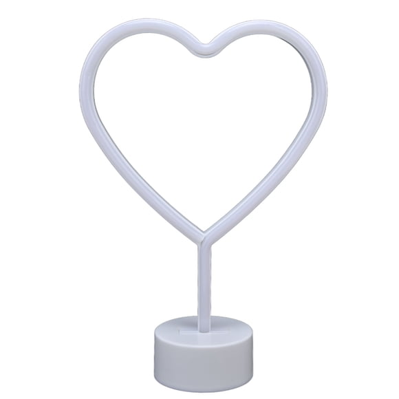 Lámpara estética luz decorativa en forma de corazón luz de neón LED lámpara de neón para el hogar dormitorio boda fiesta de cumpleaños ANGGREK Otros