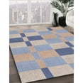 thumbnail image 3 of Ahgly Company Machine Washable Indoor Rectangle Transitional Slate Granite Gray Area Rugs, 5' x 8', 3 of 7