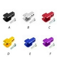 thumbnail image 4 of Ruiboury Shock Absorber Heightening Aluminum Alloy Motor Parts Fine Workmanship Exclusive Sturdy Motorcycle Accessory Engine Man Sliver, 4 of 8