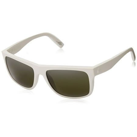 Electric Swingarm Men's Sunglasses Alpine White Frame Melanin Grey Lenses