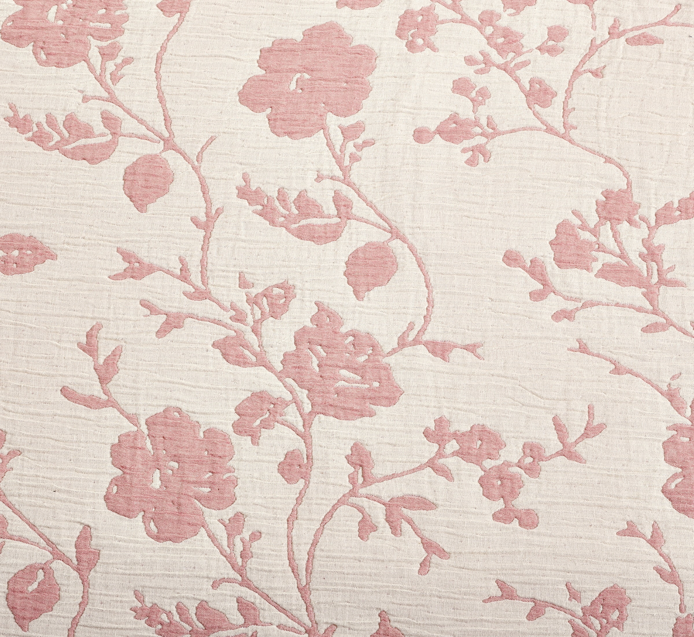 The Pioneer Woman Agatha Floral Gauze Pillow Sham, King, Rose Herb Pink, 2 Pack