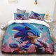 thumbnail image 3 of Funda de edredón con dibujos animados de Sonic Game, juego de edredón y funda de edredón, juego de cama para el dormitorio, juego de cama para niños, niñas y niños, regalo de vacaciones, 3 of 5