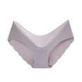 thumbnail image 4 of Women's Cotton Underwear Hipster Panties Low Rise Ice Silk Bikini Briefs 5Pack, 4 of 8