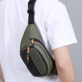 thumbnail image 3 of WRKEKC Clearance Compact Crossbody Chest Bag for Daily Use - Waterproof Anti-Theft Sling Pack with Expandable Storage & Ergonomic Design for Travel or Work, 3 of 6