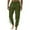 A-Green2151, variant on Lace Up ed Jogger Pants for Men Solid Drawstring Waist Trousers Street Daily Casual Wear