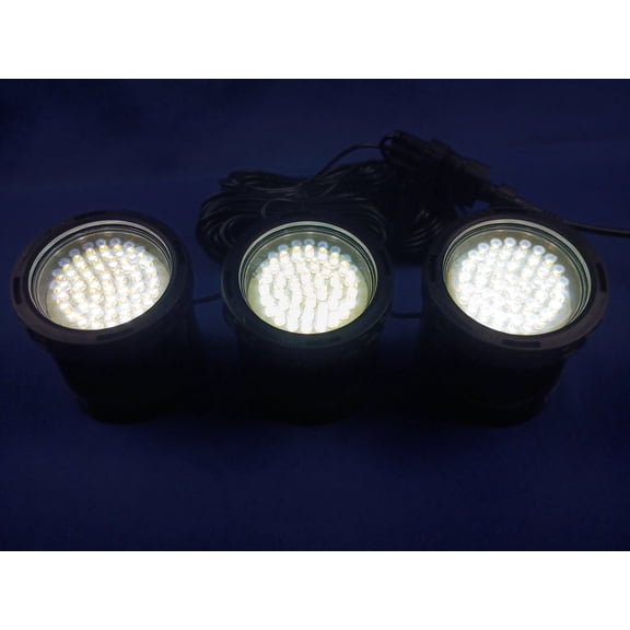 OceanMist QL34-40x3 Set of 3 White LED Underwater Spotlight