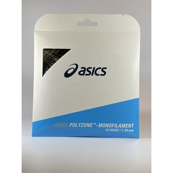 Asics PolyZone 16g Polyester Tennis String (Black)