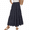 Black, variant on Women Summer Maxi Skirt Elastic High Waist Boho A-Line Flwoy Long Skirts Spring Clothes 2026 Vacation