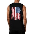 thumbnail image 4 of 4th of July Shirts for Men Muscle Tank Tops Sleeveless Graphic American Flag Beach Hawaiian T-Shirts, 4 of 4