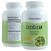 NaturalSlim Leciclean - Soy Lecithin Granules with Choline - Pure Lecithin Powder, 454 grams