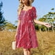 thumbnail image 4 of Raw steak-vestido elegante para mujer traje de noche para invitados de boda, 4 of 7