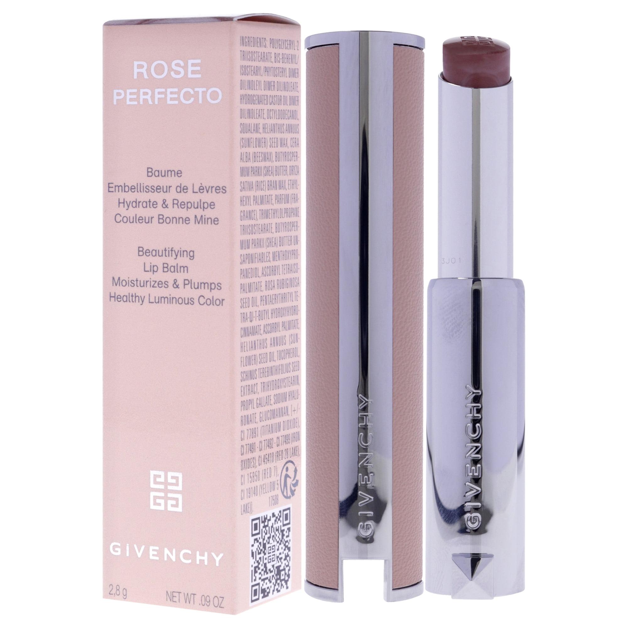 Givenchy Rose Perfecto Plumping Lip Balm - N110 Milky Nude , 0.09 oz Lip Balm