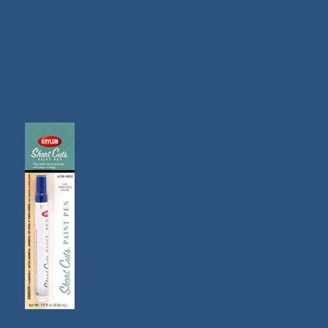 Bolígrafo Krylon Short Cuts Ocean Blue, 10 ml (paquete de 6)