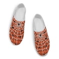 thumbnail image 2 of POLERO Orange Spider Web Womens Slip On Mules Shoes Mesh Breathable Slip-on Clogs Loafers Slip On Fashion Sneakers Close Toe House Slippers Halloween Party, 2 of 7