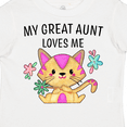 thumbnail image 4 of Inktastic My Great Aunt Loves Me with Cute Kitten and Flowers Boys or Girls Toddler T-Shirt, 4 of 5