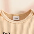 thumbnail image 6 of HWJAD Baby Girl Clothes Summer Outfits Short Sleeve Romper Ruffle Skirt Shorts Newborn Mama's Bestie Bodysuit Sets, 6 of 10